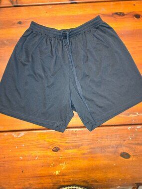 Teamwear Shorts Men Challenger Black Drawstring Medium Damage
